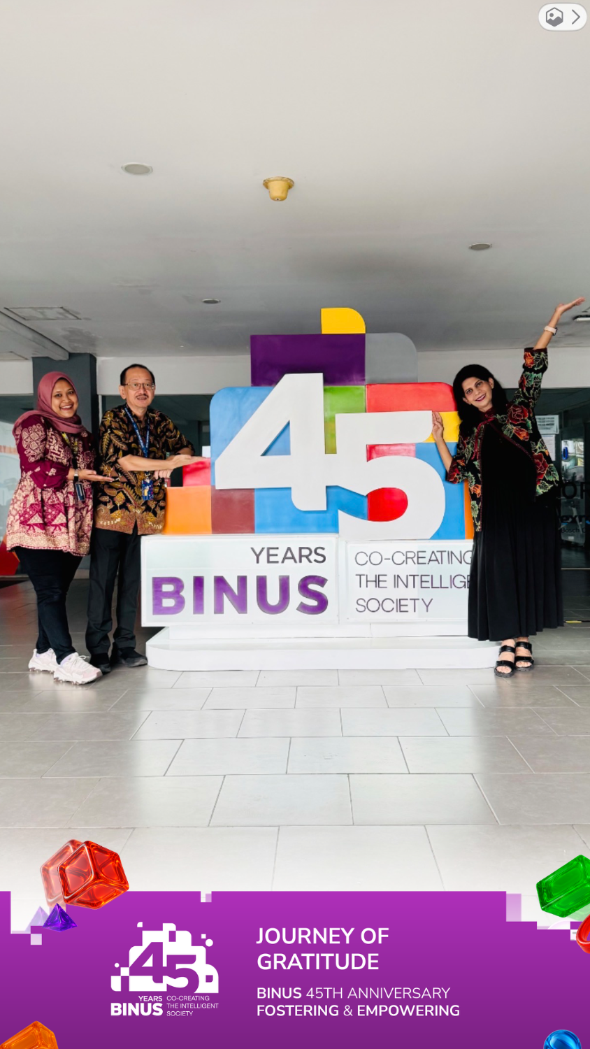 Journey of Gratitude · BINUS @Senayan