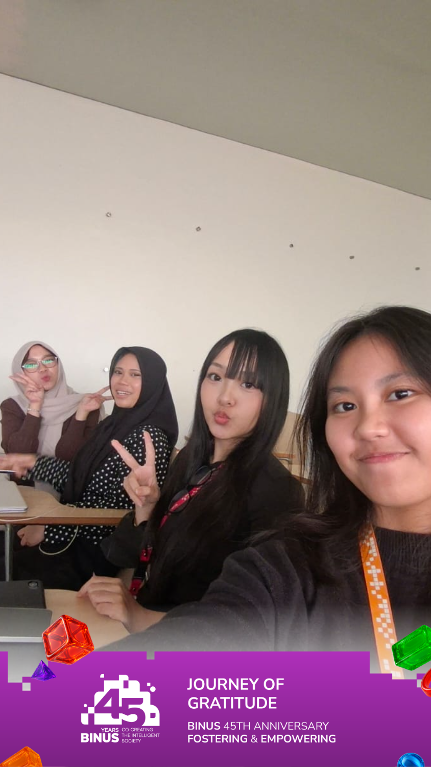Journey of Gratitude · BINUS @Bekasi